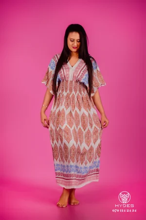 Alternative view of Bangkok batik floral frock