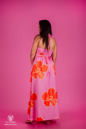 Alternative view of floral frock