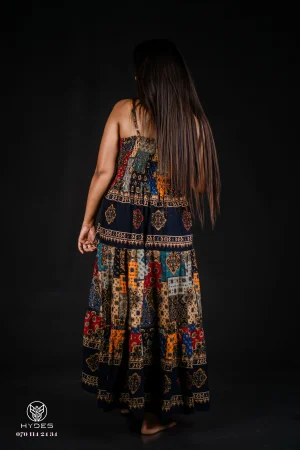 Alternative view of Bangkok bathik frock 1